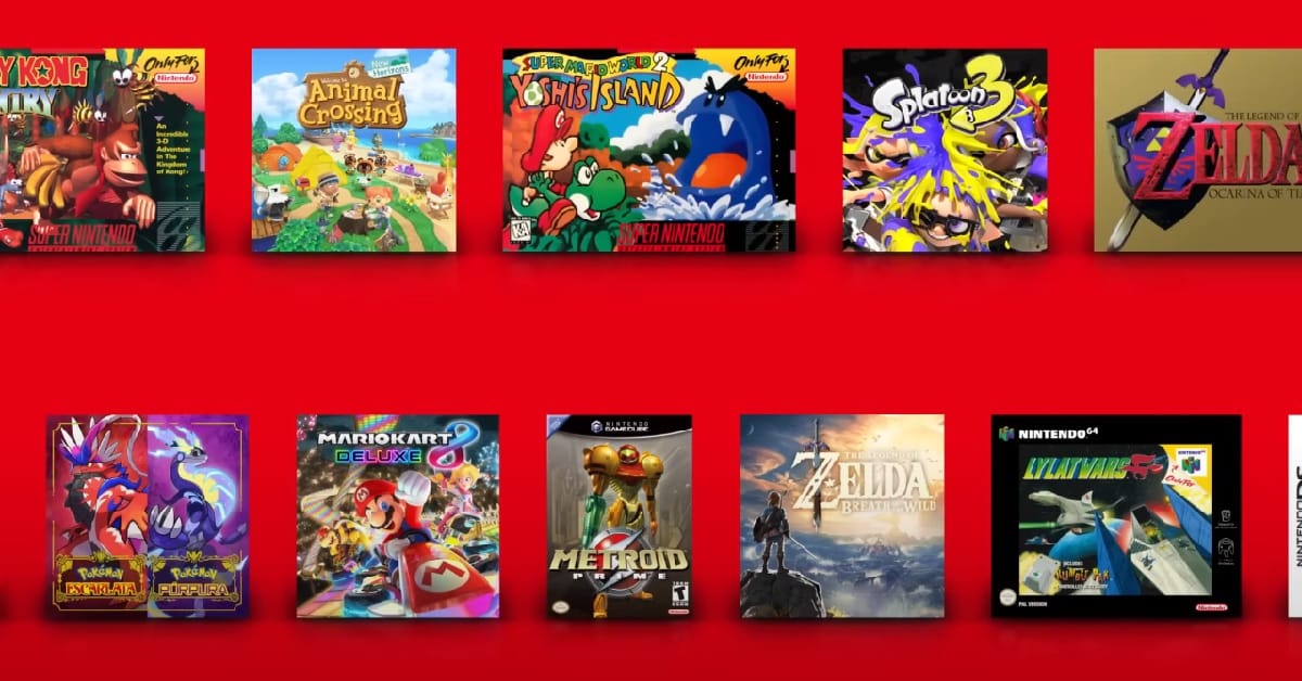 catalogo de nintendo music