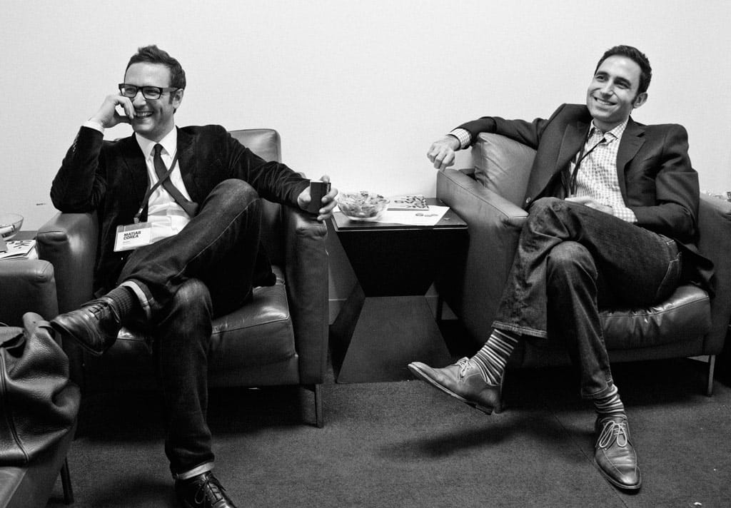 Scott Belsky y Matías Corea