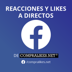 Comprar reacciones para directo en Facebook Live