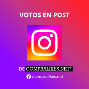 Comprar votos para post de Instagram