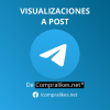 Comprar Visualizaciones a mensajes de Telegram (Post Views)
